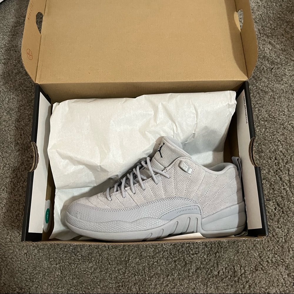 Wolf Grey Retro Low 12